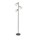 Estallar Floor Lamp Brushed Steel Metal Three Adjustable Globes ES2627510